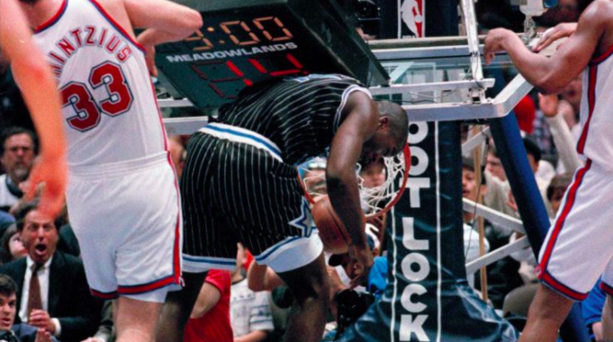 Shaq: A Rim-Breaking, Backboard-Shattering Flashback